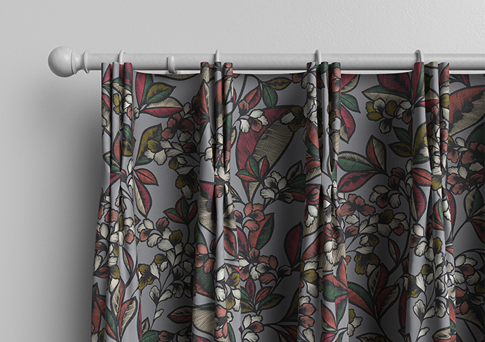 Walled Garden, Steel - Made to Measure Curtains - Image 11